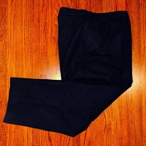 Vintage 1980’s Women’s Navy Blue Wool Pendleton Slacks - Small